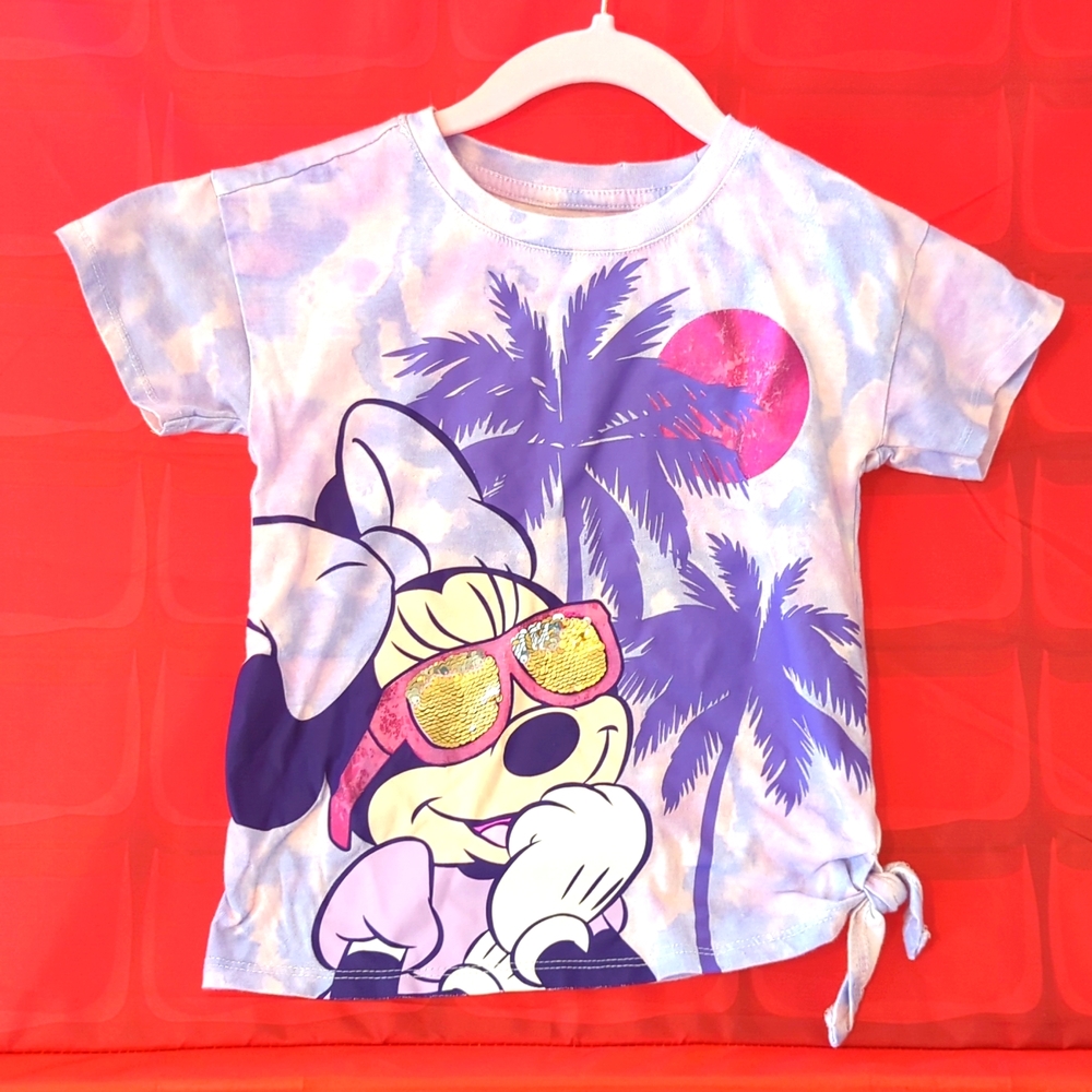 Minnie Mouse beach tye dye shirt